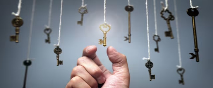 What's your personality based on your key choice?