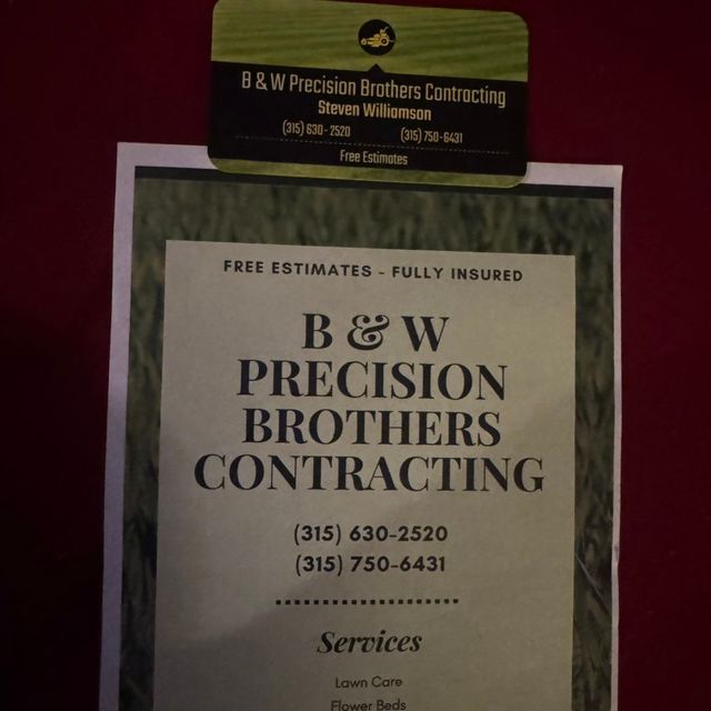 B&w precision brothers contracting