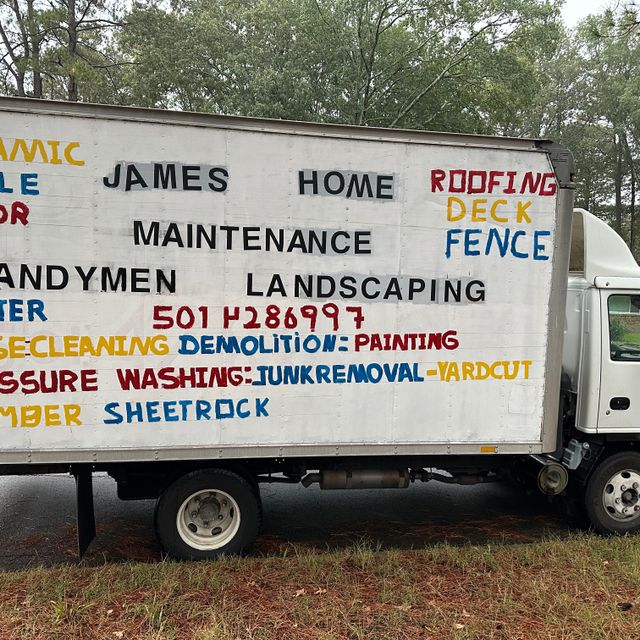 James home maintenance; Handyman house cleaning