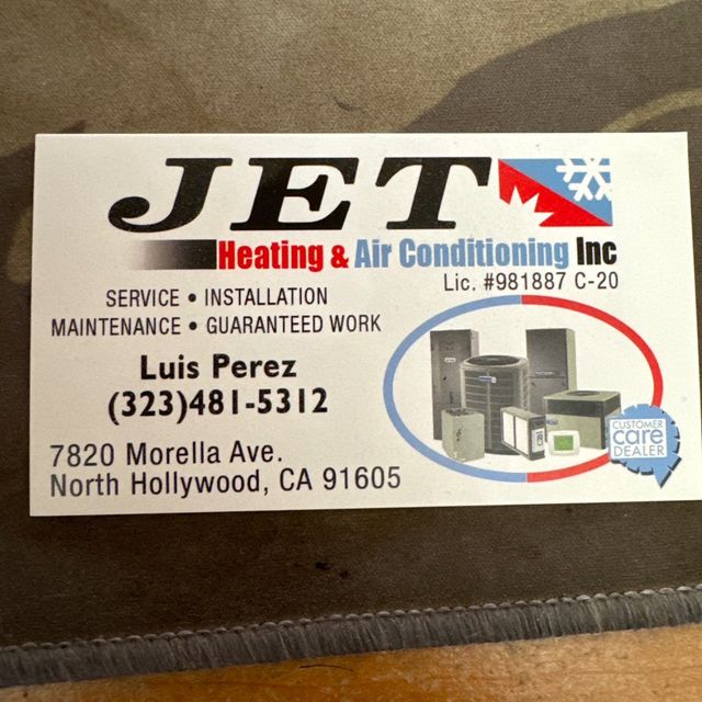 Jet Heating and Air Inc.