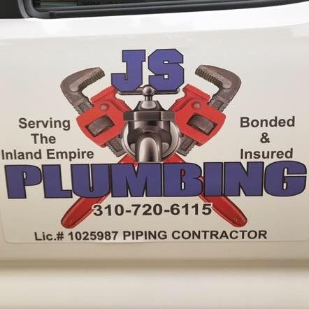 JS plumbing bonded & insured