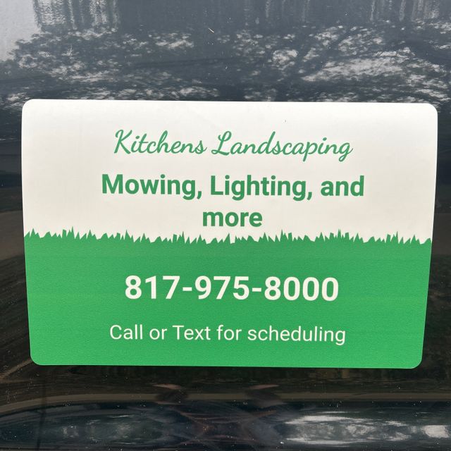 Kitchens Landscaping