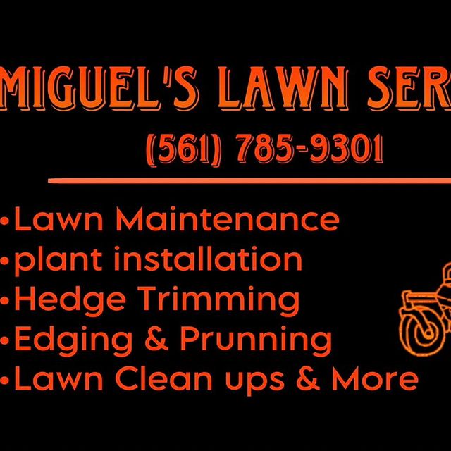 Miguel’s lawn service