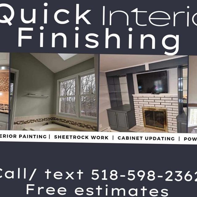 Quick interior finishing