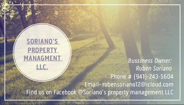 Soriano’s property management LLC
